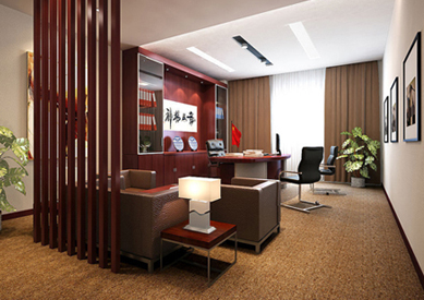 办公桌上的物品摆放